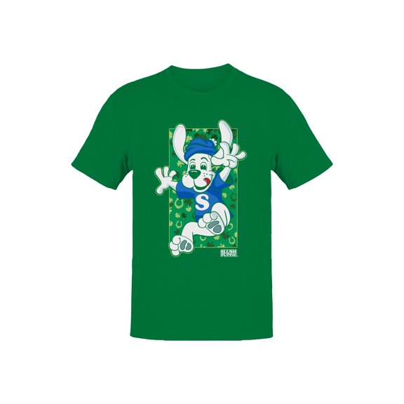 Officially Licensed Slush Puppie Lucky Pup Design Men's T-shirt