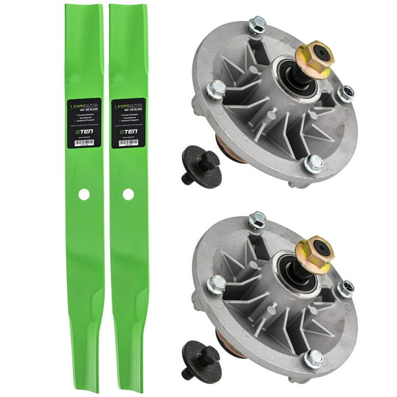 8TEN Spindle Hardware High Lift Blade Kit for Toro 42 inch TimeCutter MK1002283