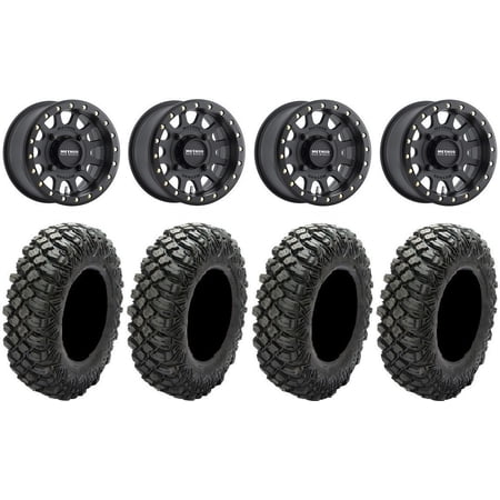 Method 401 Bdlk 15 Wheels Bk 4+3 35 Crawler XG Tires Can-Am Maverick X3 / Honda Pioneer 1000 / Talon Method 401 Bdlk 15 Wheels Bk 4+3 35 Crawler XG Tires Can-Am Maverick X3 / Honda Pioneer 1000 / Talon
