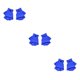 thumbnail image 4 of Guantes sin dedos Minnieouse 1 par calentador de manos medio dedo convertible para niños invierno azul CBP432291, 4 of 6