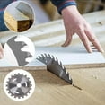 thumbnail image 2 of Hxlazmoo 4-Inch Double-Sided Hard Alloy Circular Saw Blade for Woodworking | 20T Precision Cutting Tool with Expansion Slots | Durable for Wood, Metal, Plastic, 2 of 9
