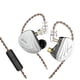 thumbnail image 1 of wonima11 KZ AS16 in Ear Monitors IEM Metal in Ear Headphones Earphones HiFi Stereo Sound Wired Earbuds Noise Cancelling with 8BA Balanced Armature Driver 0.75mm 2pins Cable (with mic, Black), 1 of 1
