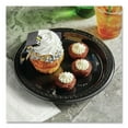 thumbnail image 2 of Chinet 81409 9 in. Diameter Heavyweight Plastic Plates - Black (500/Carton), 2 of 4
