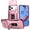 Pink, variant on for iPhone 17 Pro Case with Sliding Camera Cover, [Drop Protection] [Magnetic Rotated Kickstand] Military Grade Shockproof Heavy Duty Cover for iPhone 17 Pro, Pink