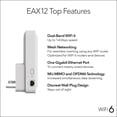 thumbnail image 2 of Extensor de Malla WiFi NETGEAR AX1600 de 4 Flujos Reacondicionado, 2 of 6
