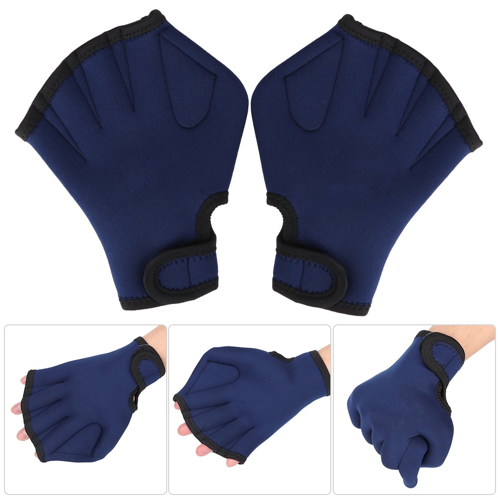 OTVIAP Swim bed Gloves, Diving Gloves, 1 Pair Adults Children
