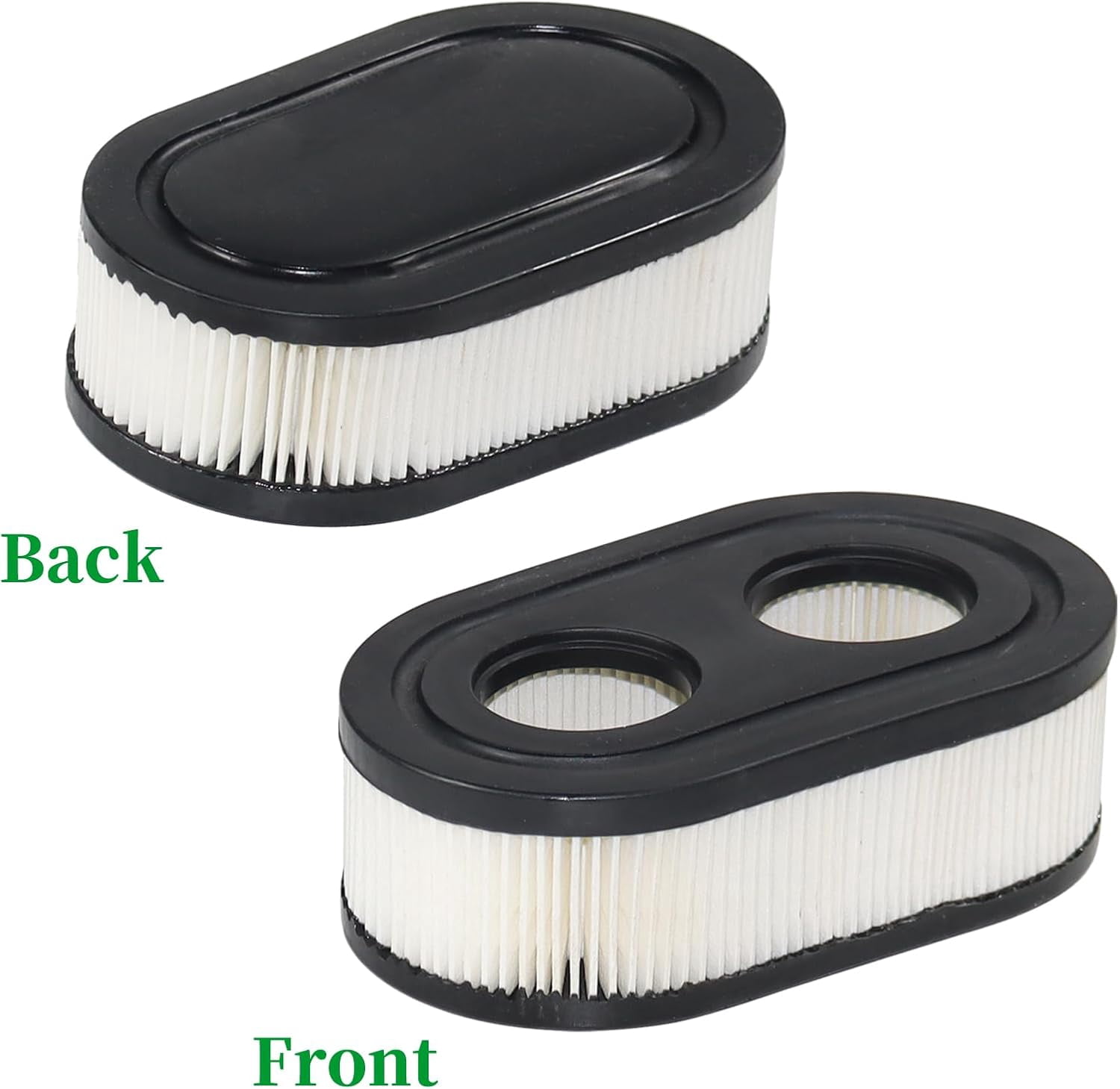 6 Pack 798452 Air Cleaner Cartridge Replaces 4247, 5432, 5432K, 593260, 595191 for 500, 500e, 550e,  625ex, 675ex, 575ex, 09P702, 093J02 Series Engines,Lawn Mower Air Filter, Mower Air Filter Mower A