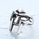 thumbnail image 5 of Anillo De Gladiador Punk De Acero Inoxidable Para Hombre, Anillo De Estilo Gladiador, Casco, Anillos Vikingos Paganos Nórdicos sonducket AP007112-06, 5 of 6