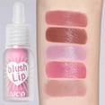 thumbnail image 4 of Matte Liquid Blush Velvet Blusher Orange Peach Face Pigment Lasting Beauty Brightening Natural Cheek Tint Cream Blush Makeup, 4 of 5
