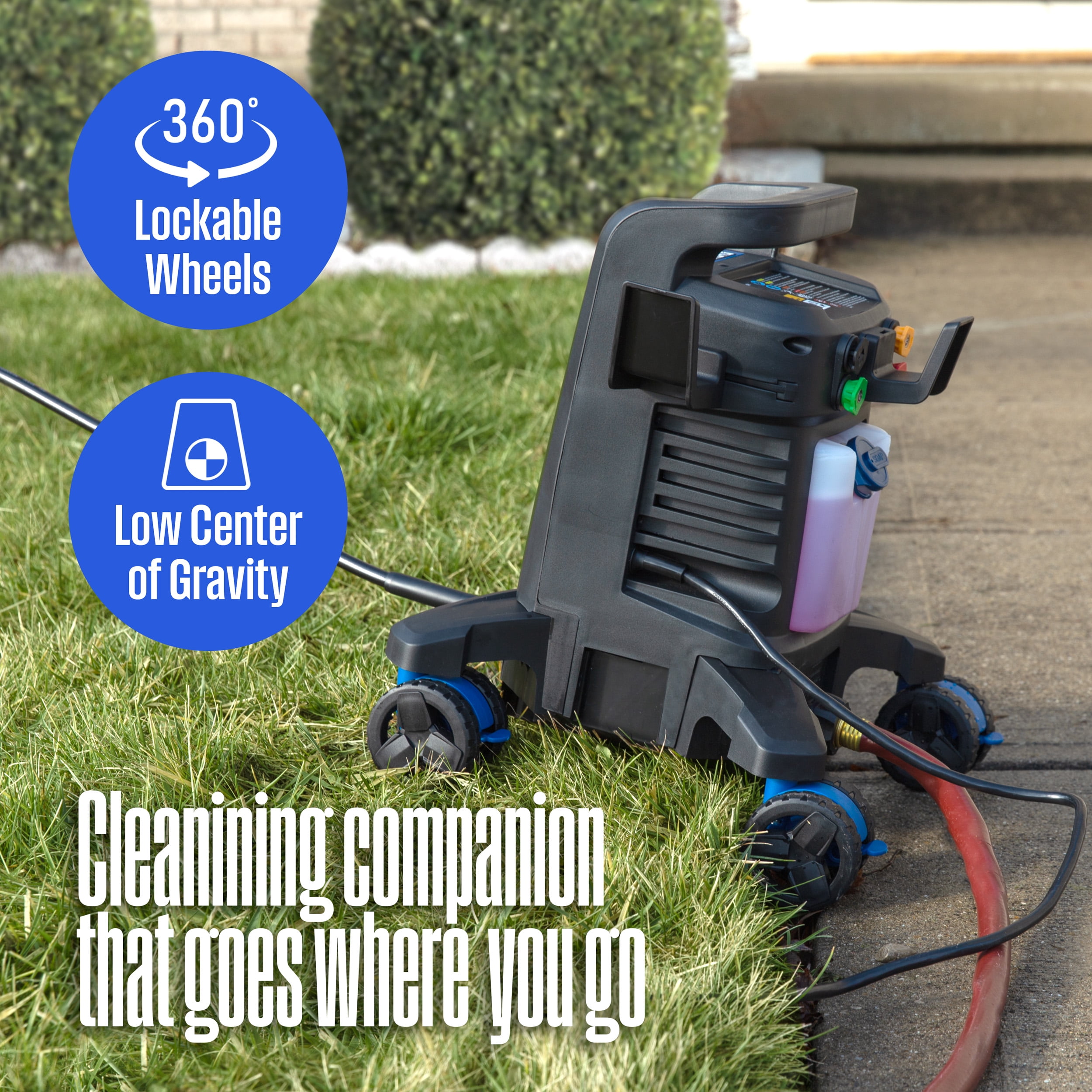 Westinghouse 2700-PSI, 1.76-GPM Electric Pressure Washer with 5 Nozzles & Soap Tank