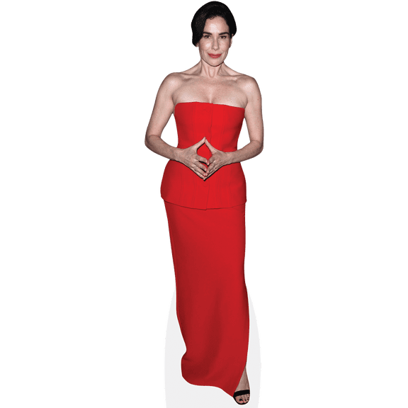 Halina Reijn (Red Dress) Life Size Cutout. Standee.