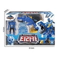 thumbnail image 5 of DMH Mini Force Super Dinosaur Power Series Transformation Toys Action Figures MiniForce X Simulation Animal Dinosaur Deformation Toy - W, 5 of 5