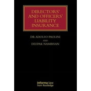 Lloyd's Insurance Law Library: Directors' and Officers' Liability Insurance (Hardcover)
