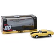 1973 Ford Mustang Mach 1 Yellow Eleanor Gone in Sixty Seconds Movie (1974) 1/43 Diecast Model Car by Greenlight