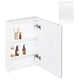 thumbnail image 1 of Botiquín con Espejo para baño KingsHouse Organizador Gabinete blanco, 1 of 8