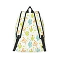 thumbnail image 3 of Xecao Snake And Cactus for Canvas College Laptop Backpack, Durable Rucksack Travel Notebook Bag School Backpack Book Bag for Men Women, 3 of 8