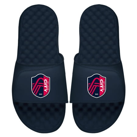 

Youth ISlide Navy St. Louis City SC Primary Logo Slide Sandals