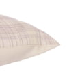 thumbnail image 5 of Laddha Home Designs Handwoven Embroidered Checkered Throw Pillow - 24" - Cream and Purple, 5 of 8