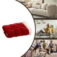thumbnail image 5 of Thickened Couch Seat Cushion Replacement Sofa Cushion Sofa Cushion (27.5x70.8in) for Fall and Winter, Non-Slip Thick Warm Pad for Bench, Straight Sitting Cushion(Red), 5 of 5