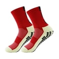 thumbnail image 4 of High Quality Cotton Anti Slip Non Slip Suction Grip Football Socks Cotton Sport Cycling Running Riding Socks A, 4 of 6
