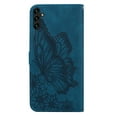 thumbnail image 6 of Feishell Wallet Case For Samsung A14 5G, Magnetic Folio Card Slots Holder Kickstand Premium PU Leather Butterfly Patterned Embossed with Wrist Strap Cover For Samsung Galaxy A14 5G,Blue, 6 of 13