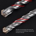 thumbnail image 4 of Long  Hammer Drill Bit, Masonry Drill Bit Rugged  for Cement 12mm, 4 of 7