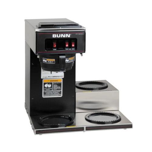 BUNN Commercial Coffee Maker With 3 Warmers Pourover Brewer Machine