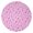 Pink Breast Cancer, variant on Pink Breast Cancer Awareness Pattern Round Blanket,Comfortable Soft Flannel Throw Blanket,All Season,Warm Lightweight Blankets for Sofa Bed Couch Living Room Chair 47"x47"