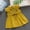 Yellow, variant on Maxcozy Girl Flower Princess Dress Kid Baby Party Pageant Dresses Clothes 1-4T