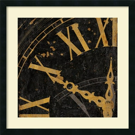 Amanti Art 'Roman Numerals II' by Russell Brennan Framed Graphic Art