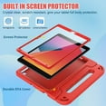 thumbnail image 3 of AVAWO iPad 9th Generation Case for kids, iPad 8th/7th Generation Case, iPad 10.2 Case 2021/2020/2019, with Screen Protector Light Weight ShockProof Handle Stand Case for iPad 9/8/7 Gen 10.2"-Red, 3 of 9