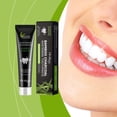 thumbnail image 5 of Puntoco La pasta de dientes de color negro carbón blanquea los dientes, elimina el color amarillento y elimina el mal aliento, 5 of 5