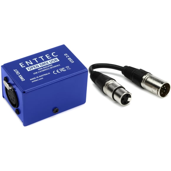 Interfaz DMX GearNuts ENTTEC Open USB 512 Canales