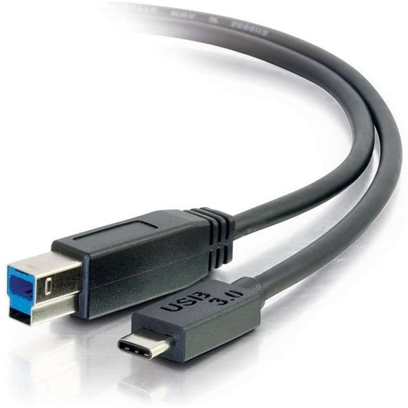 28865 USB 3.0 (USB 3.1 Gen 1) USB-C to USB-B Cable M/M (3 Feet) Thunderbolt 3, Tablet, Chromebook Pixel, Samsung