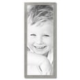 thumbnail image 2 of ArtToFrames 15" x 39" Classic Silver Picture Frame, 15x39 inch Silver Wood Poster Frame (WOM-4926), 2 of 7