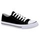 thumbnail image 2 of Sneaker Urban Casual Canvas Negro Blanco para Hombre, 2 of 3