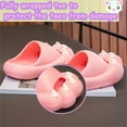 thumbnail image 6 of Children’s Cartoon Cat Paw Slippers Cloud Sandals , Unisex Toddler Sandals, Adult Non-Slip Outdoor Indoor Summer Slippers Water Shoes, 6 of 7