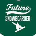thumbnail image 4 of Inktastic Future Snowboarder Boys Snowboarding Boys Baby Bib, 4 of 4