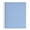 Arctic Ice, variant on Mintra 5 Subject Spiral Notebook - Blue - College Ruled - Durable Poly Cover/5 Poly Pockets/200 Sheets