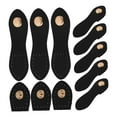 thumbnail image 4 of KAKOWELY 8 Sets Sew On Snap for Handbags Accessories Diy Crafting Black Pu Material, 4 of 8