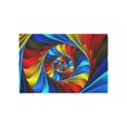 thumbnail image 2 of CADecor Psychedelic Rainbow Spiral Wall Tapestry Wall Hanging Wall Art Home Decor 60x90 inches, 2 of 2