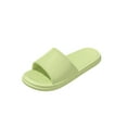 thumbnail image 2 of Womens Cloud Foam Slide Sandals Ultra Soft Non-Slip House Slippers Water-Resistant EVA Slides Mint Green,Size 40, 2 of 6