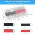 thumbnail image 4 of 140PCS Crimp Terminals Kit 70 Electrical Crimp Ring Terminals with 70 Tubular Battery Terminal Terminals 6/10/16/25mm Electrical Terminals SC Connecto, 4 of 4