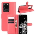 thumbnail image 2 of PANDACO Red Leather Wallet Case for Samsung Galaxy S20 Ultra, 2 of 2