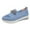 Blue, variant on Quaouag Womens Walking Shoes Trendy Orthopedic Shoes Breathable Mesh Loafers Wide Walking Sneakers Lightweight Non Slip Shoes