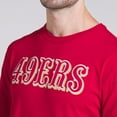 thumbnail image 7 of Men's Fanatics Scarlet San Francisco 49ers Option Route Legacy T-Shirt, 7 of 7