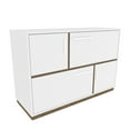 thumbnail image 4 of MARES SIDEBOARD WHITE WALNUT, 4 of 6