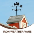 thumbnail image 3 of EIGTHTAIL Wind Vane Sheep Weathervane Ornament Retro Weather Vane Roof Mounted Sheep Weather Vane, 3 of 6