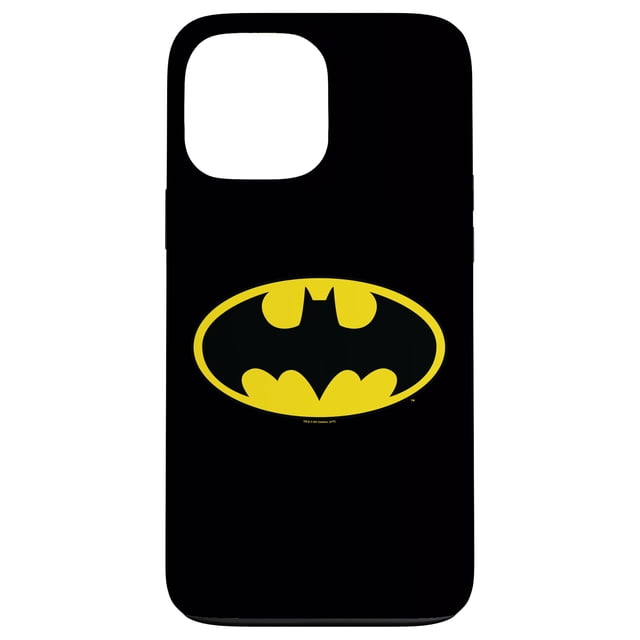 Funda Protectora Clásica con Logo de Batman para iPhone 13 Pro Max