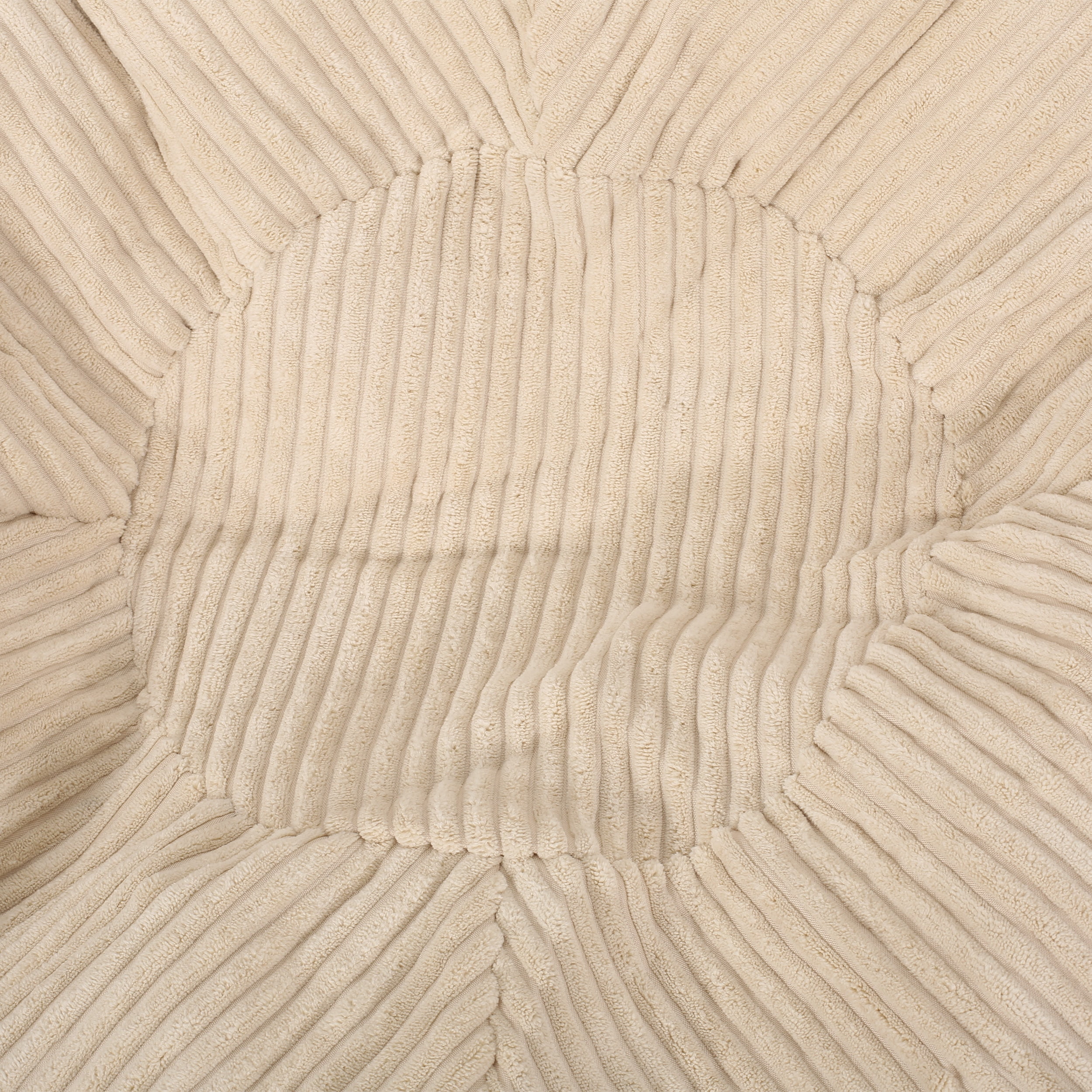 Noble House Adrian Bean Bag Chair, Ivory